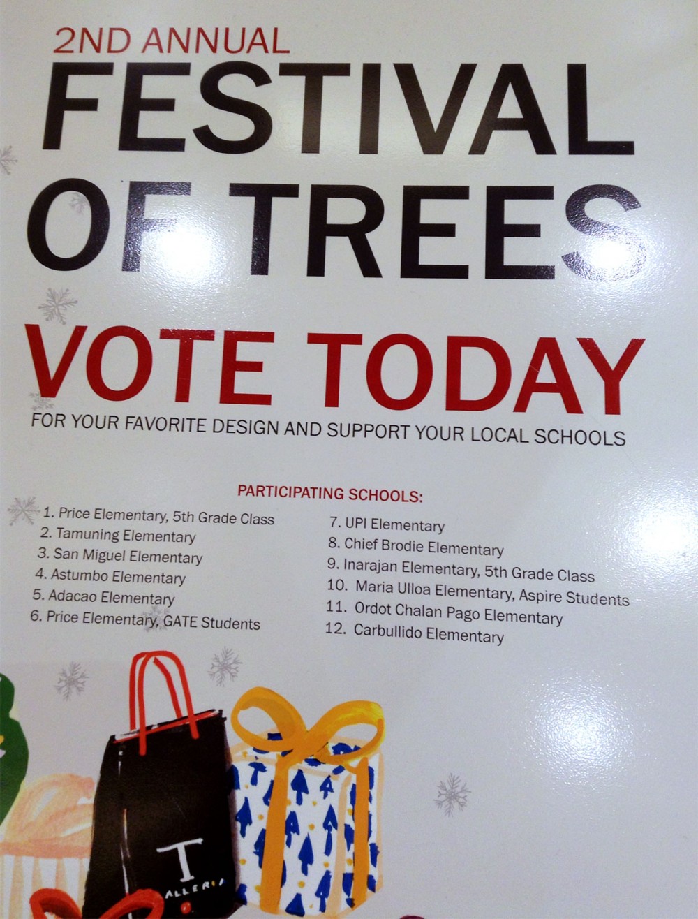 “Festival of Trees 2014” (Tギャラリアグアム)