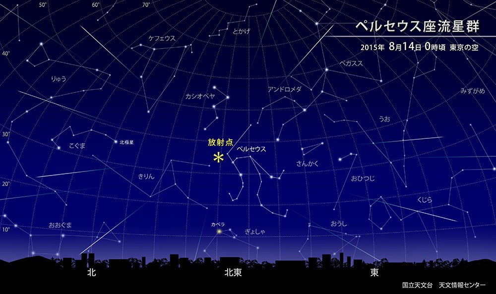 2015年のペルセウス座流星群