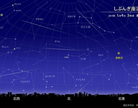 2014年のしぶんぎ座流星群