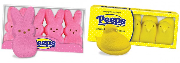 ひよこやウサギのカラフルなマシュマロ「Peeps(ピープス)」