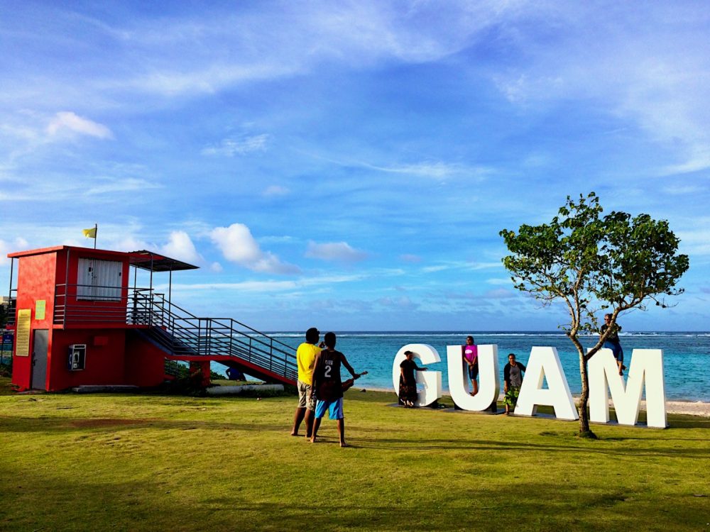 GUAM イパオビーチ (2019年1月2日)