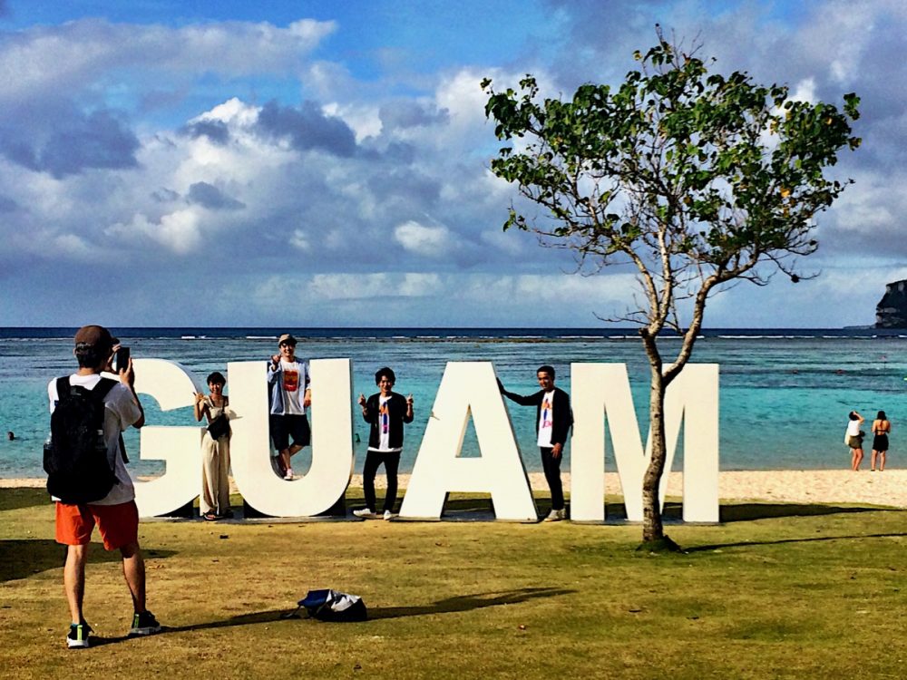 GUAM イパオビーチ (2019年1月23日)