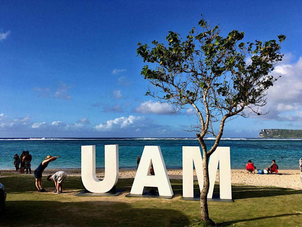 GUAM イパオビーチ (2019年2月1日)
