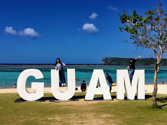 GUAM イパオビーチ (2019年2月5日)