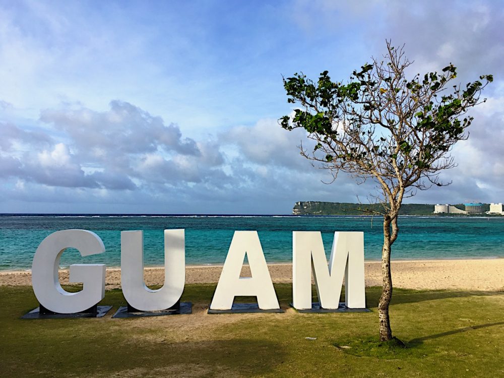 GUAM イパオビーチ (2019年2月20日)