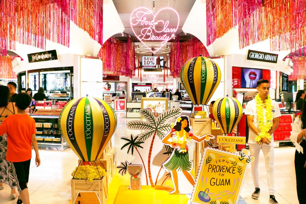 ロクシタン - 「プロヴァンスからグアムへ」熱気球の旅 Tギャラリアグアム